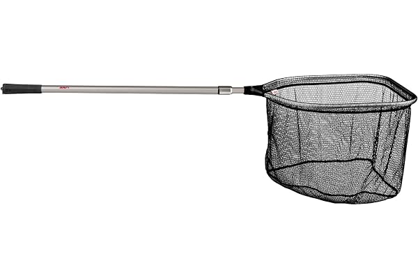 sera epuisette pour Poissons de Bassin sera Pond Grand modèle | capturer Les Grands Poissons en sécurité | Longueur 220 cm | Filet 60 x 50 cm | avec Manche télescopique