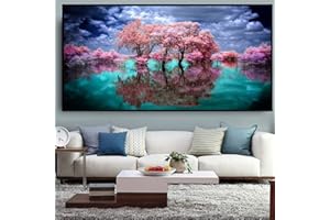 Instarry 5D Kit Diamond Painting Quadri Grandi Dimensioni Scenario Naturale Aesthetic Room Decor 120x60 cm
