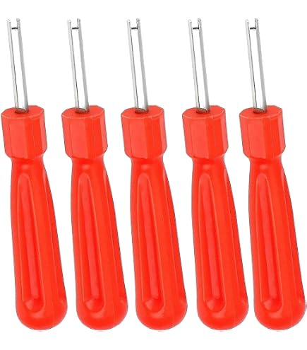 High Quality Tyre Valve Core Remover Tool - Key Style For Car, Bike, Van, Quad
