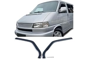 ‎TENZO-R Windabweiser Regenabweiser Windschutz Schwarz Smoke für VW T4 Bus Transporter