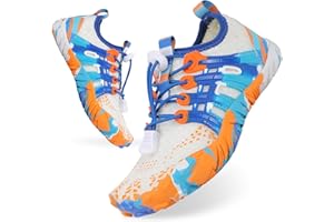 TOLALER Buty kąpielowe dla chłopców i dziewczynek, buty do wody, antypoślizgowe, szybkoschnące, do pływania, na lato, na plażę, basen, do surfowania, buty bare foot