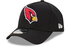 New Era NFL Caps American Football Kappe Basecap gebogener Schirm verstellbar 9Forty A-Frame schwarz