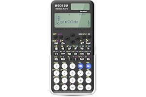 WECKEW Scientific Calculator,991ES Plus II 2 Line 10+2 Digits Written Display 417 Function Solar and Battery Calculators for Students Secondary School College