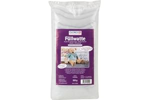Glorex GmbH 0 2523 Füllwatte, 300 g, weiß