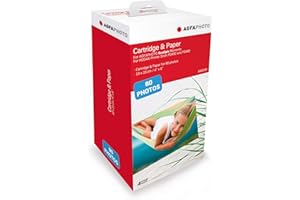 AGFAPHOTO AGFA PHOTO - Cartouche et papiers photos format 10 x 15 cm - AMOC - Compatible AGFA PHOTO Realipix Moments et KODAK PD450, PD460, PD480 et PD450WIFI