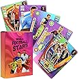 55 World Cup Football Star Cards Premier League Golden Baller Football Cards World Cup Football Collectible Cards Trading Cards Champions League Gift Kids Collector