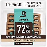 For Boveda-Puros/Tobacco | 72% RH Humidity Control Packs | Size Small for Use with Up to 5 cigars | Cigar Humidors
