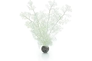 biOrb 46070 koralowiec rogowy M biały – elegancka dekoracja akwariów, imitacja naturalnych sztucznych korali z tworzywa sztucznego, łatwe do czyszczenia, nadaje się do wody słodkiej i morskiej