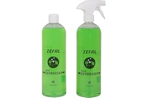 ZEFAL Bike Degreaser 1 L + Recharge 1 L - Produit Dégraissant Vélo Efficace - Nettoyant Freins Chaine et Disques Velo - Action Détergente et Dégraissante - 2 x 1 Litre