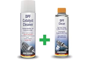 Bluechem France Kit professionale decalaminamento bi-componenti curativi per filtri antiparticolato e catalizzatore intasato veicolo Diesel originale Formula