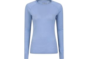 Mountain Warehouse Merino Womens Long Sleeve V Neck Top