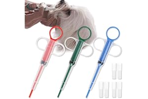 Mmgoqqt 3Pcs Pet Pill Plunger Popper, Small Cats Dogs Pill Gun Dispenser Shooter Pet Piller, Soft Tip Tablet Syringe Pusher Animal Medicine Feeder, Suitable for Small Cat Dog (Green, Blue, Red)