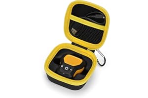 CAINDA Case Compatible with DEWALT Wearable Bluetooth Speaker, Magnetic Clip-On Wireless Jobsite Speaker Storage Holder Bag (Case Only)