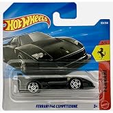 Hot Wheels Ferrari F40 Competizione - JJJ31 - Ferrari 3/5 - Kısa Kart - Siyah - Ferrari Lisansı - Mattel 2026 (63/250) - 1:64
