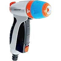 GRÜNTEK verstellbare Spritzpistole, Garten-Spritze Metall Gartenbrause. Einstellbare Handbrause für Garten, Autowaschen…