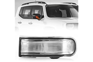 Anlseiod Sinistro Freccia Specchietto Laterale per Jeep Renegade SUV 2014-2022 Lato Conducente Freccia Specchietto Laterale OE 71779556