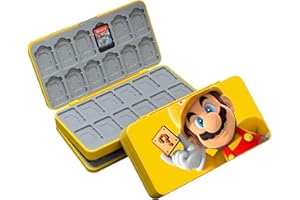 doepeBAE Switch Card Holder, Funda Juegos Switch, Caja Tarjetas de Juego, Diseño Magnético, Forro de Silicona, con 48 Ranuras para Tarjetas de Juego y 48 Ranuras para Tarjetas SD (48C)