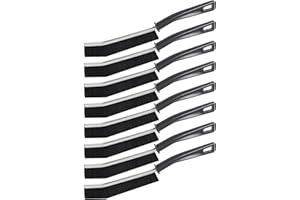 Meltrck Cepillo de Limpieza para Juntas de Azulejos - Juego de 8 - Cerdas duras y Punta Puntiaguda para Limpieza Profunda - Mango ergonómico Antideslizante - Cepillo Ideal para Juntas de baño, Cocina