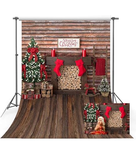 Avezano Kerst Fotografie Achtergrond voor Kinderen Kids Portret Fotoshoot Indoor Witte Open haard Houten Vloer Xmas Achtergrond voor Fotostudio (5x2.1 m Avezano Kerst Fotografie Achtergrond voor Kinderen Kids Portret Fotoshoot Indoor Witte Open haard Houten Vloer Xmas Achtergrond voor Fotostudio (5x2.1 m