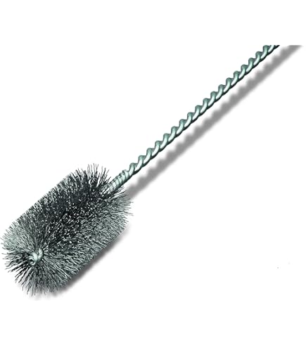 Spazzola Per Tubi KWB 5995-00 - Filo D'Acciaio Ondulato, Diametro 8mm, Lunghezza 200mm - Foto 4