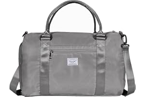 TAN.TOMI Sport Duffel Bag Damen,Handgepäck Bag Sporttasche mit Nassfach & Schuhfach Reisetasche Handgepäck Tasche Bag Schwimmtasche