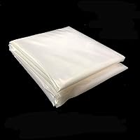 KAHEIGN 2 x 6m Polyethylenfolie Transparent Gewächshausfolie, Extra Dick Reißfest Gartenfolie aus Polyethylen, Klarsicht…