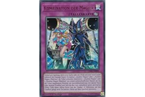 TCG LDS3-DE099 - Kombination der Magier - Ultra Rare - Deutsch - 1. Auflage - im Set mit Ultrapro Toploader - Yugioh