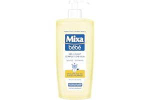 ‎MIXA Mixa Bébé Waschgel für Körper und Haar, ohne Seife, 750 ml