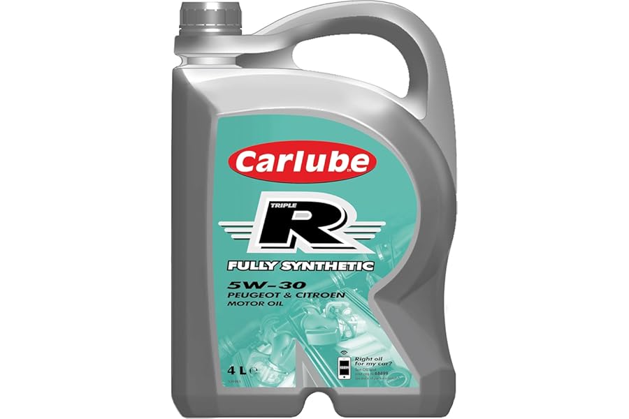 Carlube Triple R 5W-30 ACEA C2/C3, API SP Fully Synthetic Engine Oil 4L