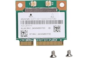 ANNADUE RTL8821AE Módulo WiFi, Mini PCI-E 2.4/5.0GHz Tarjeta de Red inalámbrica Bluetooth 4.0, Adecuado para computadoras portátiles, 802.11a / b/g/n/AC