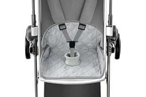 GOEDCH Cuscino di protezione universale per seggiolino per bambini: protezione impermeabile per seggiolino per bambini, cuscino per seggiolino auto, morbido e confortevole, protezione da perdite di