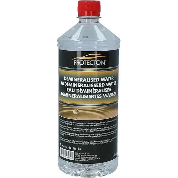 Acqua Bidestillata 1 Litro - Per Laboratorio, Farmaceutico, Usi Tecnici