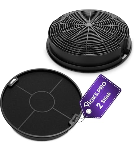 Wpro UFC006 Aktivkohle & Fettfilter Set Für Dunstabzugshauben - Universell Zuschneidbar