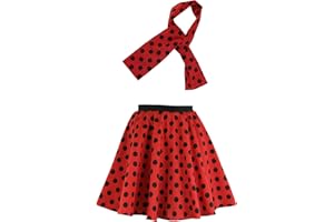 Brigitta Girls Polka Skirt and Scarf