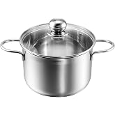 Kopf Josie Stewing Pot Diameter 16 cm Height 10.5 cm 1.95 Litres Stainless Steel Small Pot Cooking Pot Induction