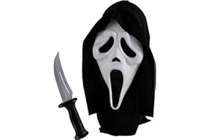 Fun World Costumes Ghost Face with Knife Mask Accessory (Costume)