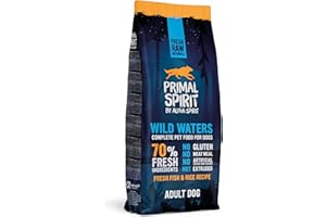 Primal Spirit Wild Waters Karma dla Psów, Ryba Z Ryżem, 12 kg