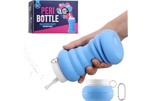 ‎CYNPEL Cynpel Faltbares und tragbares Bidet für die Wochenbett Intimhygiene - 600 ml Intimdusche für Frauen - Peri Flasche für Krankenhaus Tasche Mutterschaft Essentials - Blau