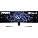 Samsung C49HG90DMU 124,20 cm (49 Zoll) Curved Gaming Monitor (3840 x 1080 Pixel, Ultra Wide 32:9 Format, 144hz, 1ms) mattschw