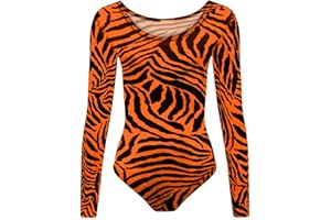 Loxdonz Long Sleeve Leotard for Girls Toddler Gymnastics Ballet Dance Bodysuit Top