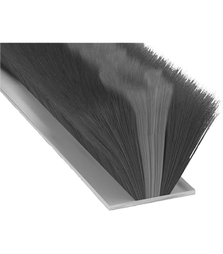 Stormguard Garage Floor Seal Threshold 2515mm Black - Aluminium Door Seal