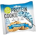 NÄTOO Protein Cookie 12 biscotti da 60gr - Biscotti proteici senza olio di palma - Solo 243 calorie - 13gr. di proteine - Fon