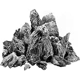ZHITENG 500g Natural Seiryu Rocks, 3-6 CM Dragon Stone Aquarium Stones | Decorative Stones for Fish Aquariums Landscaping Dec