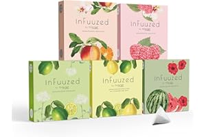 720°DGREE Sabor para Agua "InFuuzed" - Envase 5 Sorbos - Bebida fría sin Azúcar, Calorías - Naturalmente deliciosa para tu botella - Alternativa a limonada, té helado, jarabe, pastillas efervescentes