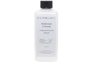 Measury Kaliumchlorid Lösung - KCL Lösung, Aufbewahrungslösung pH Elektrode - KCL 3 MOL für pH und Redox Elektroden