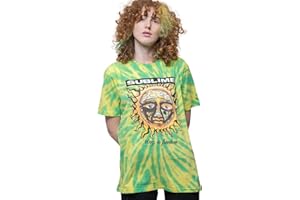 Sublime T Shirt 40oz to Freedom Band Logo Official Unisex Dip Dye Green