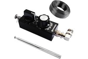 PUTIKEEG Mini ANT 20W QRP Shortwave Antenna HF Antenna 5MHz-55MH Full Band FM Aviation Aviation UV Antenna Stereo Radio Reception