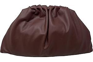 Chicca Borse Borsa Clutch a Mano o Tracolla da Donna in Pelle