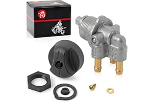MOTO1988 Fuel Valve Petcock 3 way & Knob NUT Gasket For Sea Doo GS GSI GSX GT GTI GTS GTX HX SP SPI SPX XP 580 650 717 720 787 800 275500098