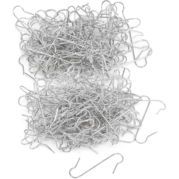 150 Crochets Pour Décorations De Noël - Crochets Doubles Argentés - Pour Boules, étoiles, Figurines - 3,8cm